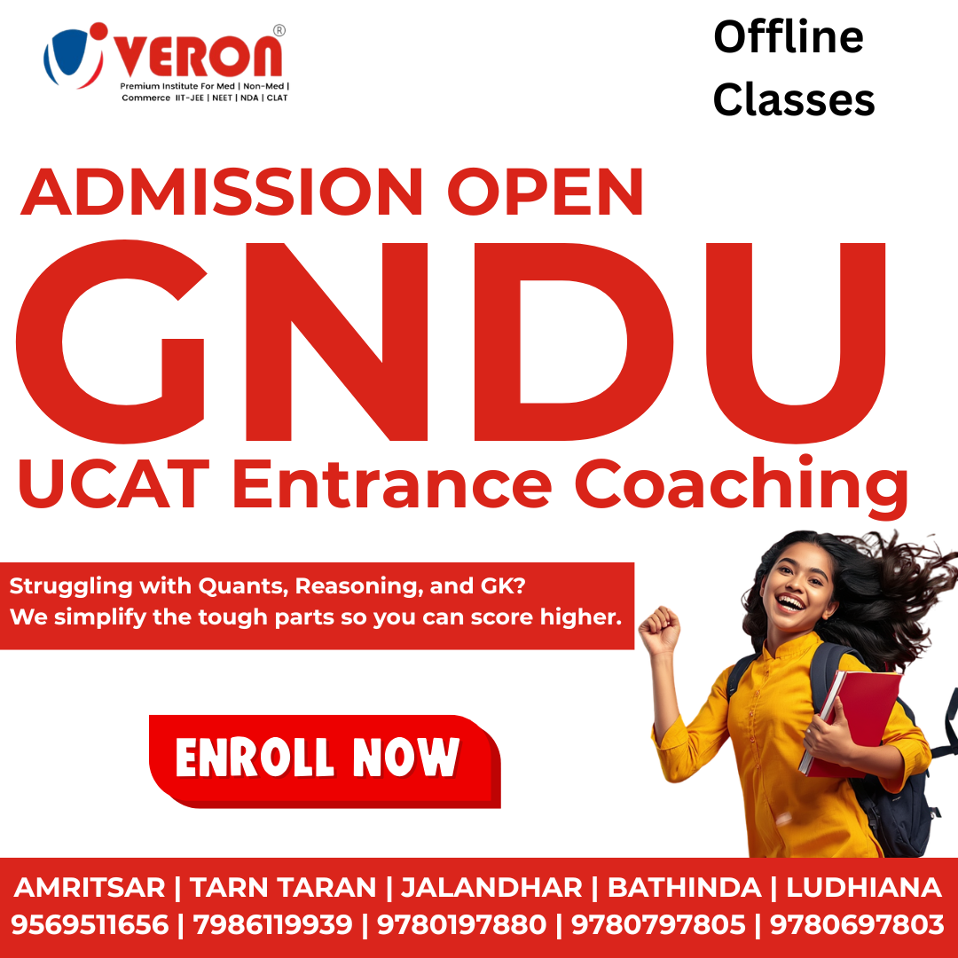 best GNDU entrance exam coaching in Amritsar